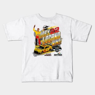 Joey Logano Race Winner Kids T-Shirt